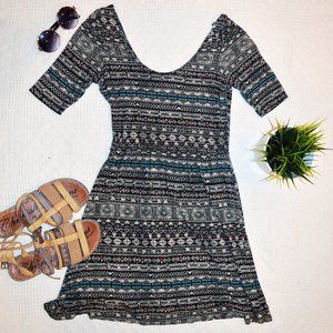 3/$15 🌺Ardene Half sleeve, Fit and Flare summer dress